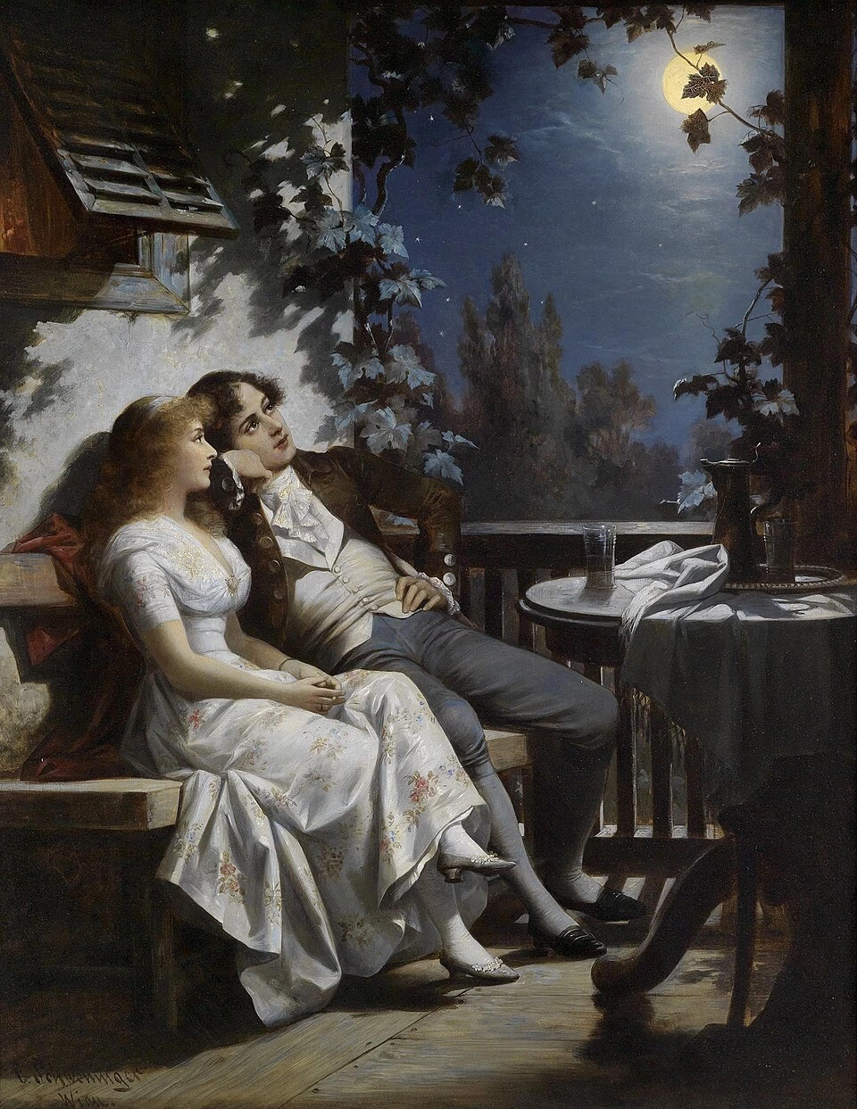 Carl Schweninger II - Amanti al chiaro di luna